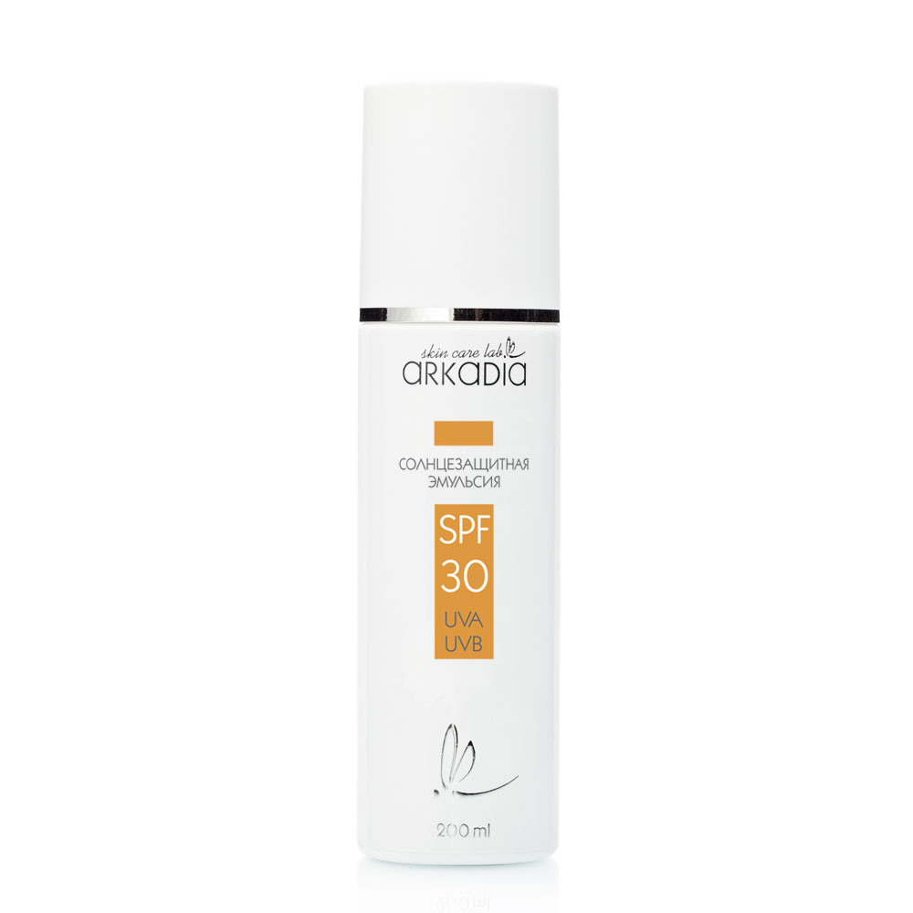 Солнцезащитная эмульсия SPF30 ARKADIA Солнцезащитная эмульсия SPF30 ARKADIA
