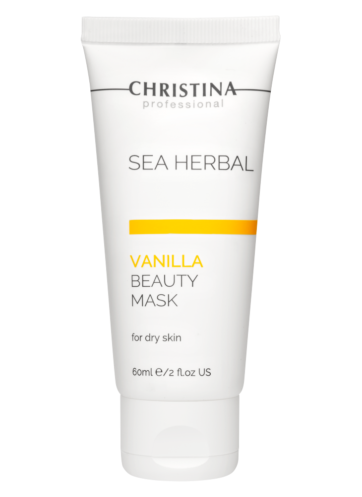 Christina Sea Herbal Beauty Mask Vanilla for dry skin / Маска на основе морских трав для сухой кожи «Ваниль», 60 мл Christina Sea Herbal Beauty Mask Vanilla for dry skin / Маска на основе морских трав для сухой кожи «Ваниль», 60 мл