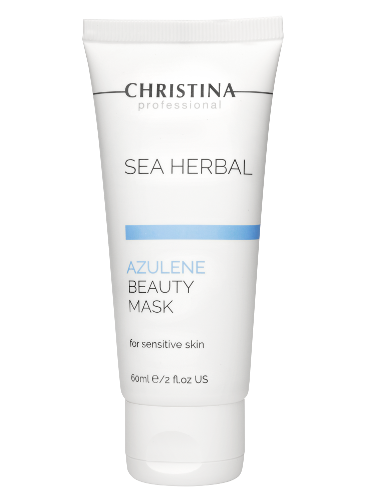 Christina Sea Herbal Beauty Mask Azulene for sensitive skin / Маска красоты на основе морских трав для чувствительной кожи «Азулен», 60 мл Christina Sea Herbal Beauty Mask Azulene for sensitive skin / Маска красоты на основе морских трав для чувствительной кожи «Азулен», 60 мл
