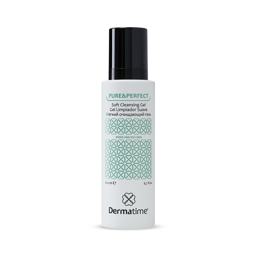 PURE&PERFECT SOFT CLEANSING GEL (DERMATIME) – МЯГКИЙ ОЧИЩАЮЩИЙ ГЕЛЬ, 200 л PURE&PERFECT SOFT CLEANSING GEL (DERMATIME) – МЯГКИЙ ОЧИЩАЮЩИЙ ГЕЛЬ, 200 л