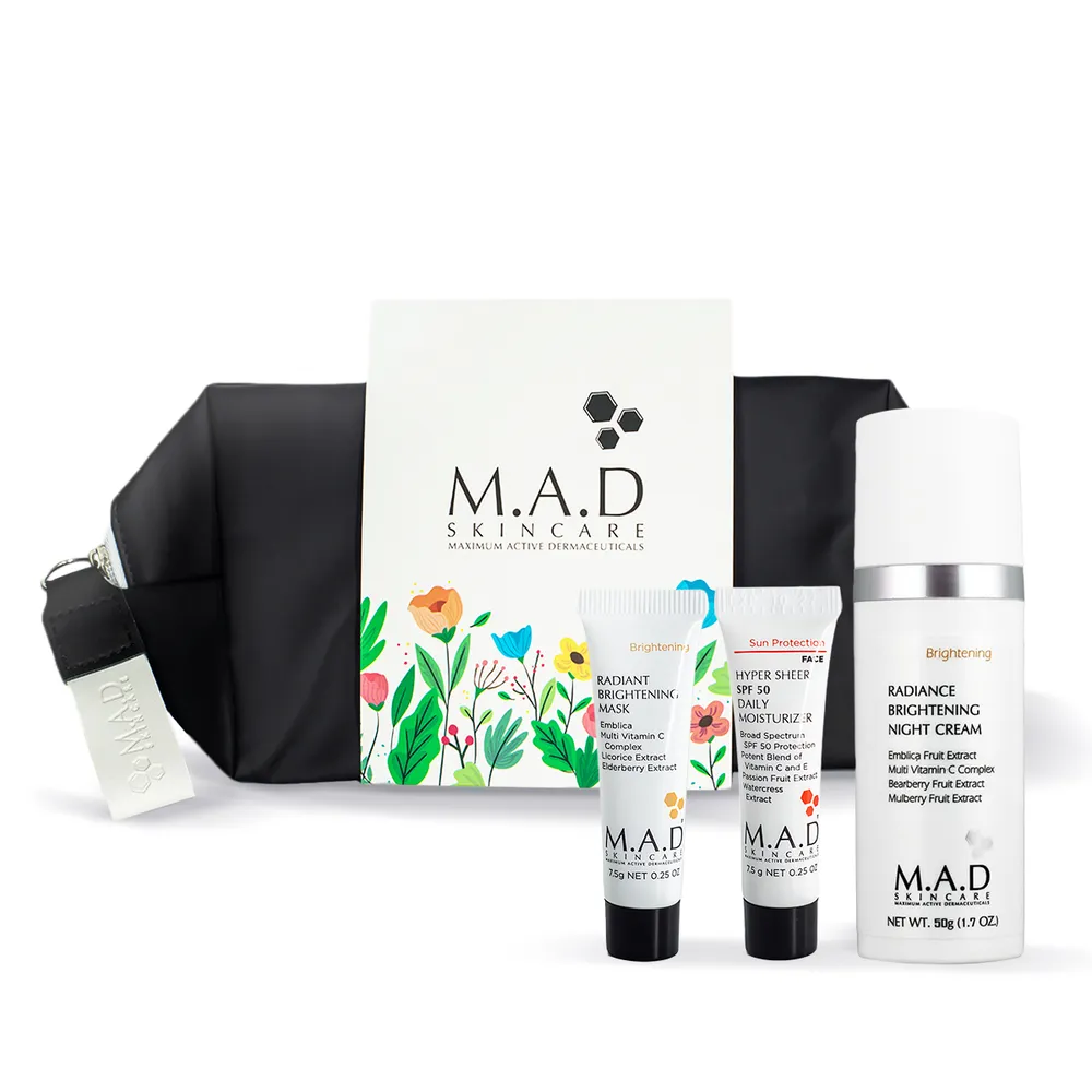 M.A.D Skincare. Набор «Энергия сияния», 50 г, 7.5г, 7.3 гр M.A.D Skincare. Набор «Энергия сияния», 50 г, 7.5г, 7.3 гр