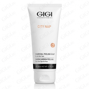 Мыло жидкое для лица GIGI City NAP Charcoal Peeling Soap