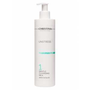 Unstress Gentle Cleansing Milk/Нежное очищающее молочко (шаг 1), 300 мл