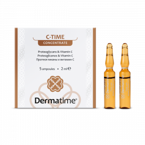 C-TIME PROTEOGLYCANS & VITAMIN C (DERMATIME) – ПРОТЕОГЛИКАНЫ И ВИТАМИН С – КОКТЕЙЛЬ В АМПУЛАХ