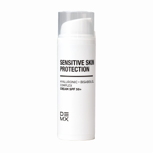 Защитный крем SPF 50+ с гиалуроновой кислотой и бисабололом для чувствительной кожи, 50 мл Защитный крем SPF 50+ с гиалуроновой кислотой и бисабололом для чувствительной кожи, 50 мл